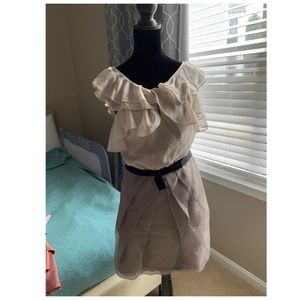 Vera Wang Lavender Label Silk Organza Women Dress